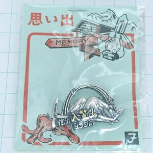 送料無料)未使用 入笠山 山登り 旅行 記念 山バッジ ピンバッジ PINS ピンズ A24416