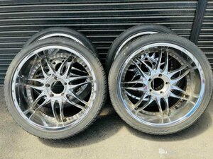 MORPHEUS モーフィアス 150 × 5　LEXLINI 295/35ZR24　4本 / 中古 / No.939 /