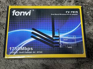 Fenvi T919 無線LAN カード WiFi アダプター Bluetooth BCM94360CD PCIE 1300+450Mbps Windows10/MAC OS対応