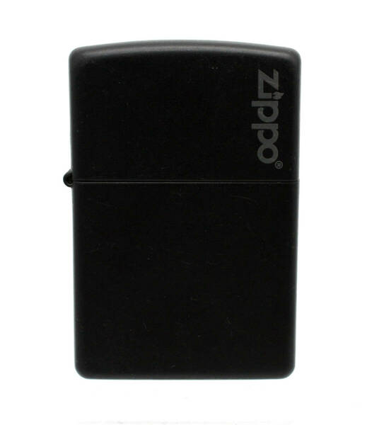 未使用 ZIPPO ジッポ 2003年製 コーティング加工 オイルライター 黒 ブラック