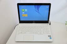 現状品 LaVie S LS150/NSW PC-LS150NSW Intel Celeron 1005M / メモリ8GB / HDD750GB / DVDスーパーマルチ搭載 / ACアダプター付_画像1