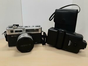 ★ヤシカ YASHICA レンジファインダー フィルムカメラ Electro 35 シャッター確認済【中古】｛dgs2954｝