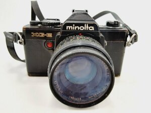 ★ミノルタ MINOLTA XG-E 一眼レフフィルムカメラ 1.17 ｆ＝50ｍｍ 動作未確認 ジャンク【中古】｛dgs3776｝