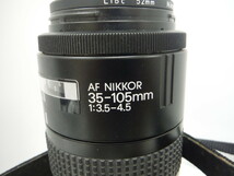 ★ニコン Nikon フィルム式カメラ F-601 35-105ｍｍ 1：3.5-4.5 動作未確認 ジャンク品【中古】｛dgs1295｝_画像8
