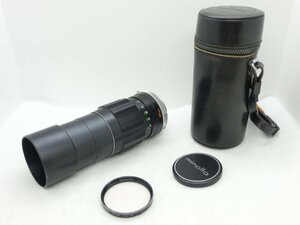 ★ミノルタ MINOLTA 望遠 レンズ MC TELE ROKKOR-PE 1:4.5 200mm ブラック 動作未確認 ジャンク品【中古】｛dgs2083｝