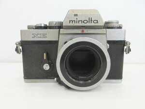 ★ミノルタ MINOLTA フィルム 一眼レフ カメラ XE ボディのみ ジャンク品【中古】｛dgs3474｝