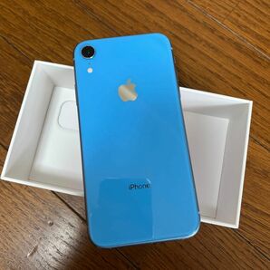 ◆iPhoneXR 64GB◆ブルー◆SIMフリー◆バッテリー87%◆ジャンク扱い◆ 