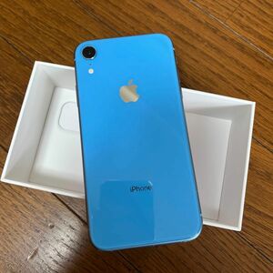 ◆iPhoneXR 64GB◆ブルー◆SIMフリー◆バッテリー87%◆ジャンク扱い◆ 