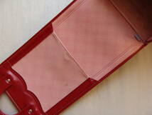 現状お渡し　中古ランドセル（赤色）一定の使用感あり　日本製　ハートモチーフ　メインポケット内側に使用感あり　大きなダメージなし._画像2