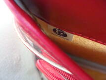 現状お渡し　中古ランドセル（赤色）一定の使用感あり　日本製　ハートモチーフ　メインポケット内側に使用感あり　大きなダメージなし._画像6