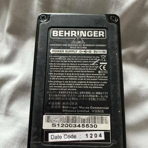 コンプレッサー エフェクター BEHRINGER ダイナミックコンプレッサー DC9の画像2