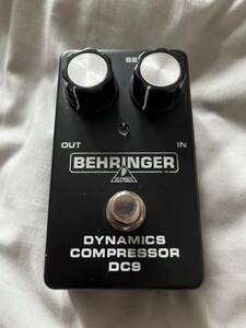 コンプレッサー エフェクター BEHRINGER ダイナミックコンプレッサー　DC9