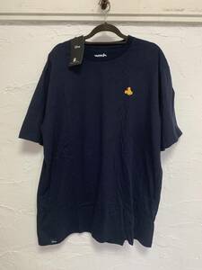Wmb　Mickey Mouse　半袖Tシャツ　３L　紺　ネイビー　新品タグ付き　送料無料　匿名発送