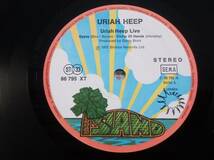 ☆URIAH HEEP LIVE JANUARY 1973/URIAH HEEP/GER・Org・2LP/マト１/極微盤！_画像4