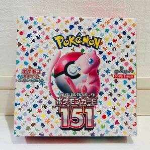 ☆即日購入OK☆ ポケモン　ポケモンカード151 1BOX シュリンク付き