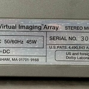 △1120 現状品 オーディオ機器 CD/MD/ラジカセ BOSE VIA virtual lmaging Array ボーズ 本体のみの画像7