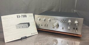 △936　ジャンク品　オーディオ機器　プリメインアンプ　TRIO　 KA-7300　トリオ