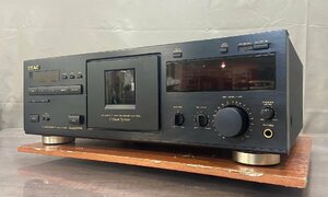 △1297　現状品　オーディオ機器　カセットデッキ　TEAC　V-3000　ティアック
