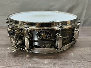 ^1333 present condition goods musical instruments snare drum TAMA KENNY ARONOFF TRACKMASTER serial :1049tama