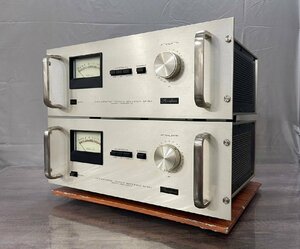 △1015　ジャンク品　オーディオ機器　パワーアンプ　Accuphase　M-60　アキュフェーズ　計2点 【チャーター便・法人様のみ】