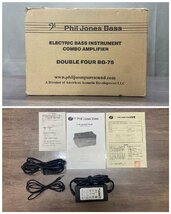 △1175　現状品　器材　ベースコンポ　Phil Jones Bass DOUBLE FOUR BG-75　フィルジョーンズベース　元箱付き_画像9