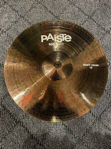 a PAISTE 900シリーズ 18インチ クラッシュ割れシンバルリペア品