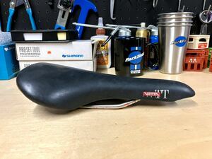 中古美品 VETTA TT Titanium チタンレール ブラック 重量実測169.9g MADE IN ITALY 軽量 ベッタ DEROSA COLNAGO CINELLI