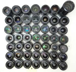 M342D large amount 49 piece Minolta AF lens 70-210mm 28-85mm 28-105mm 35-105mm 28-80mm 35-70mm MAXXUM AF ZOOM 62mm 55mm 49mm etc. Junk 