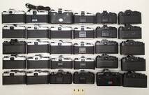 M321D 大量 ３０個 MF 一眼 フィルムカメラ レンズ付き有り PENTAX MX K2 SL KX ME SV S2 SPF RICOH XR500 XR1000S XR7 XR10M 等 ジャンク_画像10