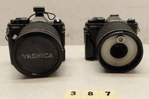 M387B YASHICA ヤシカ フィルム 一眼レフ カメラ DENTAL-EYE ボディ レンズ 55mm セット　医療用特殊カメラ 等 ジャンク