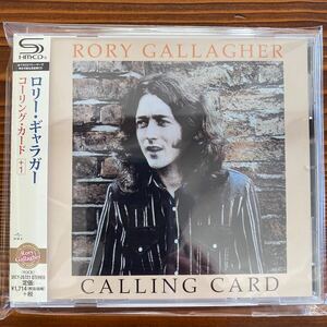 Rory Gallagher ロリー・ギャラガー/Calling Card +1 帯付リマスター SHM-CD/Taste