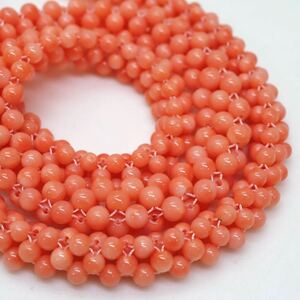 { natural book@.. necklace }M approximately 29.9g approximately 48.0cm coral coral coral san .necklace jewelry jewelry DC0/DE0