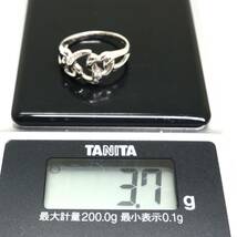JEWELRY MAKI(ジュエリーマキ)《Pt850 天然ダイヤモンドリング》M 約3.7g 約11号 0.03ct diamond ring ジュエリー jewelry 指輪 EA7/EA7_画像10