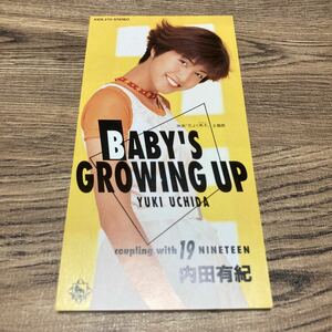 内田有紀 / BABY'S GROWING UP 8cmCD
