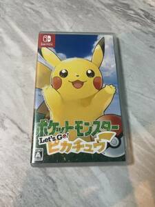 !! super-beauty goods!! Switch switch Pocket Monster Let'sGo Pikachu popular game theft 