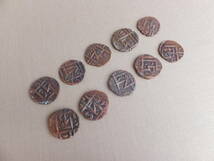 幸せの国・ブータンアンティークコインいろいろ10枚一括・古銅貨・真正品保証_画像2