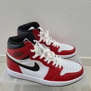 AJ1 ライトフュージョンレッド シカゴ カスタム NIKE