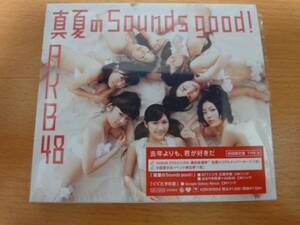 新品同様 未再生 AKB48 真夏のSounds good! 初回(CD+DVD)Type-B　送料無料　匿名配送