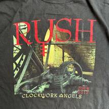 Vintage Y2K Rush Clockwork Angels Tour T-Shirt Size:L バンドT バンド系 ツアー 2012_画像3