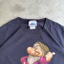 ディズニー 白雪姫 7人の小人 Disneyland Snow White Grumpy I'm with Dopey shirt, size XL_画像3