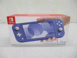 G0531-7A/ 動作OK Nintendo Switch Lite スイッチ ライト 本体 ブルー