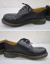 I0507-12Y/ Dr.Martens ドクターマーチン 3Eye 3ホールシューズ 1461 黒 26㎝ 箱あり_画像6