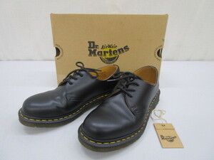 I0507-12Y/ Dr.Martens ドクターマーチン 3Eye 3ホールシューズ 1461 黒 26㎝ 箱あり