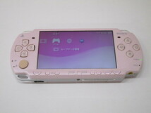 G0515-13Y/ SONY PSP (PSP-2000) 本体 ピンク プレイステーションポータブル_画像8