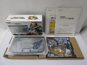 G0520-15Y/ New Nintendo 3DSLL body Monstar Hunter 4G special pack 