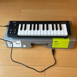 KORG （コルグ） MIDI キーボード コントローラー USB パスパワー DTM プラグイン付属 microKEY （マイクロキー） 25鍵盤