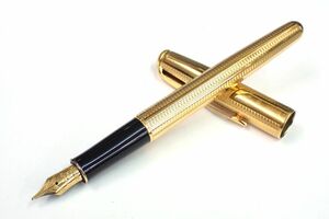 ^ writing brush chronicle .97 PARKER SONNET Parker so net fountain pen ^ pen .750 18K/ Gold / consumption tax 0 jpy 