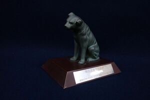 ! Victor собака Showa 62 год! bronze изображение / сувенир / Victor /Victor/ потребительский налог 0 иен 