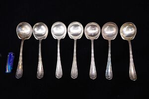 * cutlery 10 PAT GORHAM spoon 7ps.@ antique silver /* total 225g/ consumption tax 0 jpy 