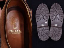 ◆靴29 未使用 REGAL メンズシューズ スエード 26㎝◆リーガル/デッキシューズ/消費税0円_画像8